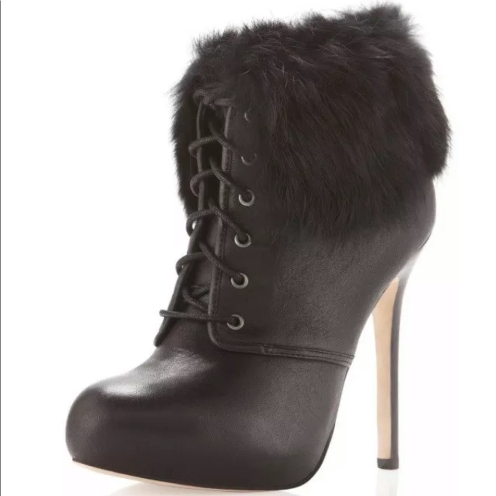 Dolce vita fur booties